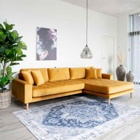 Click to view product details and reviews for Lido Mustard Fabric Lounge Sofa With Natural Legs Rhf. Click to view product details and reviews for Lido Mustard Fabric Lounge Sofa With Natural Legs Rhf.