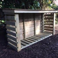 Click to view product details and reviews for Churnet Valley Heavy Duty Redwood Slatted Garden Log Store 4x6. Click to view product details and reviews for Churnet Valley Heavy Duty Redwood Slatted Garden Log Store 4x6.