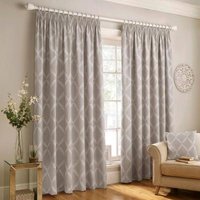 Click to view product details and reviews for Paoletti Olivia Grey Lattice Embroidered Pencil Pleat Curtains. Click to view product details and reviews for Paoletti Olivia Grey Lattice Embroidered Pencil Pleat Curtains.