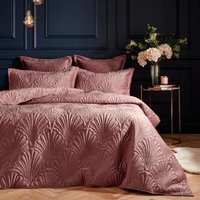Click to view product details and reviews for Paoletti Palmeria Blush Quilted Velvet Duvet Cover Set. Click to view product details and reviews for Paoletti Palmeria Blush Quilted Velvet Duvet Cover Set.