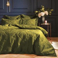 Click to view product details and reviews for Paoletti Palmeria Moss Quilted Velvet Duvet Cover Set. Click to view product details and reviews for Paoletti Palmeria Moss Quilted Velvet Duvet Cover Set.