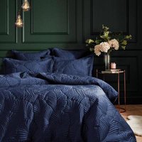 Click to view product details and reviews for Paoletti Palmeria Navy Quilted Velvet Duvet Cover Set. Click to view product details and reviews for Paoletti Palmeria Navy Quilted Velvet Duvet Cover Set.