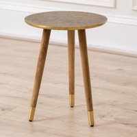 Click to view product details and reviews for Voyage Maison Isadora Antique Brass Embossed Side Table. Click to view product details and reviews for Voyage Maison Isadora Antique Brass Embossed Side Table.