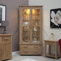 Click to view product details and reviews for Mobel Oak Glass Display Cabinet. Click to view product details and reviews for Mobel Oak Glass Display Cabinet.
