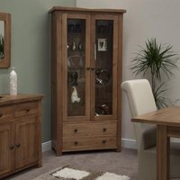 Click to view product details and reviews for Rutland Oak Glass Display Cabinet. Click to view product details and reviews for Rutland Oak Glass Display Cabinet.