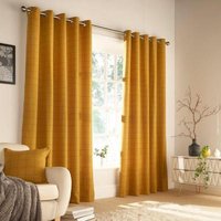 Click to view product details and reviews for Furn Ellis Ochre Windowpane Check Eyelet Curtains. Click to view product details and reviews for Furn Ellis Ochre Windowpane Check Eyelet Curtains.