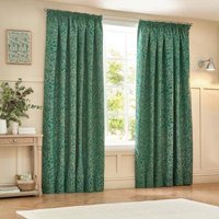 Click to view product details and reviews for Wylder Grantley Emerald Jacquard Pencil Pleat Curtains. Click to view product details and reviews for Wylder Grantley Emerald Jacquard Pencil Pleat Curtains.
