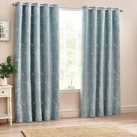 Click to view product details and reviews for Wylder Sophia Blue Room Darkening Eyelet Curtains. Click to view product details and reviews for Wylder Sophia Blue Room Darkening Eyelet Curtains.