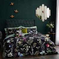 Click to view product details and reviews for Wylder Midnight Bee Black Floral Velvet Duvet Cover Set. Click to view product details and reviews for Wylder Midnight Bee Black Floral Velvet Duvet Cover Set.