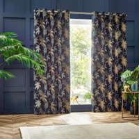 Click to view product details and reviews for Wylder Galapagos Navy Eyelet Curtains. Click to view product details and reviews for Wylder Galapagos Navy Eyelet Curtains.