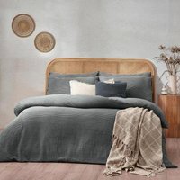 Click to view product details and reviews for Yard Chunky Waffle Dusk Duvet Cover Set. Click to view product details and reviews for Yard Chunky Waffle Dusk Duvet Cover Set.