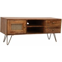 Click to view product details and reviews for Nyack Mango Wood With Rattan 120cm Tv Unit Hairpin Legs. Click to view product details and reviews for Nyack Mango Wood With Rattan 120cm Tv Unit Hairpin Legs.