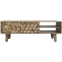 Click to view product details and reviews for Geometric Carved Mango Wood 118cm Tv Unit. Click to view product details and reviews for Geometric Carved Mango Wood 118cm Tv Unit.