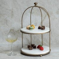 Click to view product details and reviews for Libra Belvedere Aged Gold Two Tiered Stand. Click to view product details and reviews for Libra Belvedere Aged Gold Two Tiered Stand.
