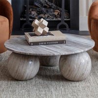 Click to view product details and reviews for Libra Salento Grey Marble Round Coffee Table. Click to view product details and reviews for Libra Salento Grey Marble Round Coffee Table.