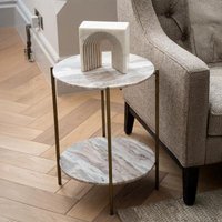 Click to view product details and reviews for Libra Toronto Grey Marble Round Side Table. Click to view product details and reviews for Libra Toronto Grey Marble Round Side Table.