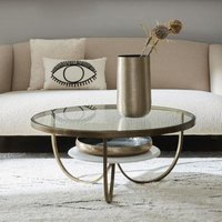 Click to view product details and reviews for Libra Nolita Glass And White Marble Round Coffee Table. Click to view product details and reviews for Libra Nolita Glass And White Marble Round Coffee Table.