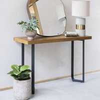 Click to view product details and reviews for Libra Marston Geometric Mango Wood Small Console Table. Click to view product details and reviews for Libra Marston Geometric Mango Wood Small Console Table.