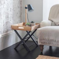 Click to view product details and reviews for Clockhouse Butlers Side Table Carbon And Natural Oak. Click to view product details and reviews for Clockhouse Butlers Side Table Carbon And Natural Oak.