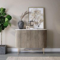 Click to view product details and reviews for Isabella Grey Small 2 Door Fluted Curved Sideboard With White Marble Top 100cm. Click to view product details and reviews for Isabella Grey Small 2 Door Fluted Curved Sideboard With White Marble Top 100cm.