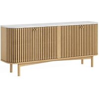 Click to view product details and reviews for Soho Oak 4 Door Slatted Large Sideboard White Marble Top. Click to view product details and reviews for Soho Oak 4 Door Slatted Large Sideboard White Marble Top.