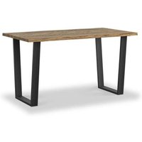 Click to view product details and reviews for Jersey Oak Industrial Style 4 Seater Dining Table 140cm. Click to view product details and reviews for Jersey Oak Industrial Style 4 Seater Dining Table 140cm.
