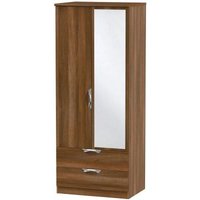 Click to view product details and reviews for Camden Walnut Effect 2 Door Combi Wardrobe 1 Mirror. Click to view product details and reviews for Camden Walnut Effect 2 Door Combi Wardrobe 1 Mirror.