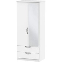 Click to view product details and reviews for Camden White Matt 2 Door Combi Wardrobe 1 Mirror. Click to view product details and reviews for Camden White Matt 2 Door Combi Wardrobe 1 Mirror.