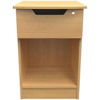 Click to view product details and reviews for Bella Oak Effect 1 Drawer Bedside Table With Lock. Click to view product details and reviews for Bella Oak Effect 1 Drawer Bedside Table With Lock.