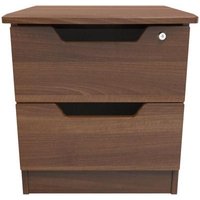 Click to view product details and reviews for Bella Walnut Effect 2 Drawer Bedside Cabinet With Lock. Click to view product details and reviews for Bella Walnut Effect 2 Drawer Bedside Cabinet With Lock.