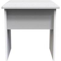 Click to view product details and reviews for Milan White Gloss Padded Dressing Stool. Click to view product details and reviews for Milan White Gloss Padded Dressing Stool.