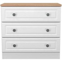 Click to view product details and reviews for Norfolk White And Oak Effect 3 Drawer Small Chest. Click to view product details and reviews for Norfolk White And Oak Effect 3 Drawer Small Chest.