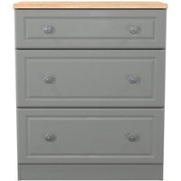 Click to view product details and reviews for Norfolk Grey And Oak Effect 3 Drawer Deep Chest. Click to view product details and reviews for Norfolk Grey And Oak Effect 3 Drawer Deep Chest.