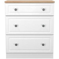 Click to view product details and reviews for Norfolk White And Oak Effect 3 Drawer Deep Chest. Click to view product details and reviews for Norfolk White And Oak Effect 3 Drawer Deep Chest.
