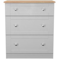 Click to view product details and reviews for Sussex Grey And Oak Effect 3 Drawer Deep Chest. Click to view product details and reviews for Sussex Grey And Oak Effect 3 Drawer Deep Chest.
