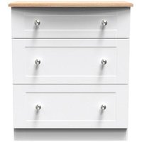 Click to view product details and reviews for Sussex White And Oak Effect 3 Drawer Deep Chest. Click to view product details and reviews for Sussex White And Oak Effect 3 Drawer Deep Chest.