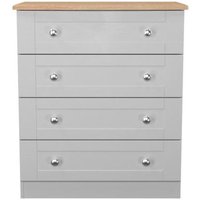 Click to view product details and reviews for Sussex Grey And Oak Effect 4 Drawer Chest. Click to view product details and reviews for Sussex Grey And Oak Effect 4 Drawer Chest.