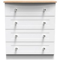 Click to view product details and reviews for Sussex White And Oak Effect 4 Drawer Chest. Click to view product details and reviews for Sussex White And Oak Effect 4 Drawer Chest.