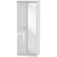 Click to view product details and reviews for Balmoral White Gloss 2 Door Tall Wardrobe 1 Mirror. Click to view product details and reviews for Balmoral White Gloss 2 Door Tall Wardrobe 1 Mirror.