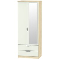 Click to view product details and reviews for Camden Cashmere And Oak Effect 2 Door Tall Combi Wardrobe 1 Mirror. Click to view product details and reviews for Camden Cashmere And Oak Effect 2 Door Tall Combi Wardrobe 1 Mirror.