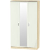 Click to view product details and reviews for Camden Cashmere And Oak Effect 3 Door Tall Triple Wardrobe 1 Mirror. Click to view product details and reviews for Camden Cashmere And Oak Effect 3 Door Tall Triple Wardrobe 1 Mirror.