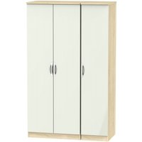 Click to view product details and reviews for Camden Cashmere And Oak Effect 3 Door Triple Wardrobe. Click to view product details and reviews for Camden Cashmere And Oak Effect 3 Door Triple Wardrobe.