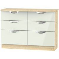 Click to view product details and reviews for Camden Cashmere And Oak Effect 6 Drawer Midi Chest. Click to view product details and reviews for Camden Cashmere And Oak Effect 6 Drawer Midi Chest.