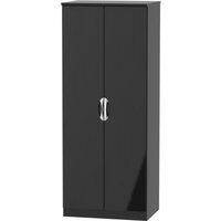 Click to view product details and reviews for Camden Black Gloss 2 Door Plain Wardrobe. Click to view product details and reviews for Camden Black Gloss 2 Door Plain Wardrobe.