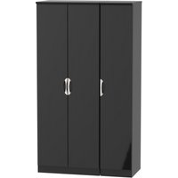 Click to view product details and reviews for Camden Black Gloss 3 Door Tall Triple Wardrobe. Click to view product details and reviews for Camden Black Gloss 3 Door Tall Triple Wardrobe.