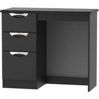 Click to view product details and reviews for Camden Black Gloss 3 Drawer Single Dressing Table. Click to view product details and reviews for Camden Black Gloss 3 Drawer Single Dressing Table.