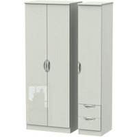 Click to view product details and reviews for Camden Gloss Cashmere 3 Door Tall Triple Wardrobe Rhf 2 Drawers. Click to view product details and reviews for Camden Gloss Cashmere 3 Door Tall Triple Wardrobe Rhf 2 Drawers.