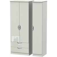 Click to view product details and reviews for Camden Cashmere 3 Door Tall Triple Wardrobe Lhf 2 Drawers. Click to view product details and reviews for Camden Cashmere 3 Door Tall Triple Wardrobe Lhf 2 Drawers.
