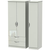 Click to view product details and reviews for Camden Gloss Cashmere 3 Door Triple Wardrobe Lhf 2 Drawers. Click to view product details and reviews for Camden Gloss Cashmere 3 Door Triple Wardrobe Lhf 2 Drawers.
