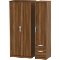 Click to view product details and reviews for Camden Walnut Effect 3 Door Triple Wardrobe Rhf 2 Drawers. Click to view product details and reviews for Camden Walnut Effect 3 Door Triple Wardrobe Rhf 2 Drawers.